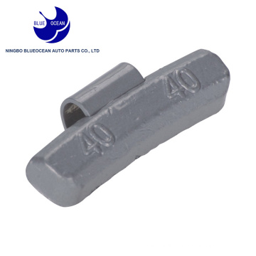 balancing lead wheel weight clip for alloy wheel